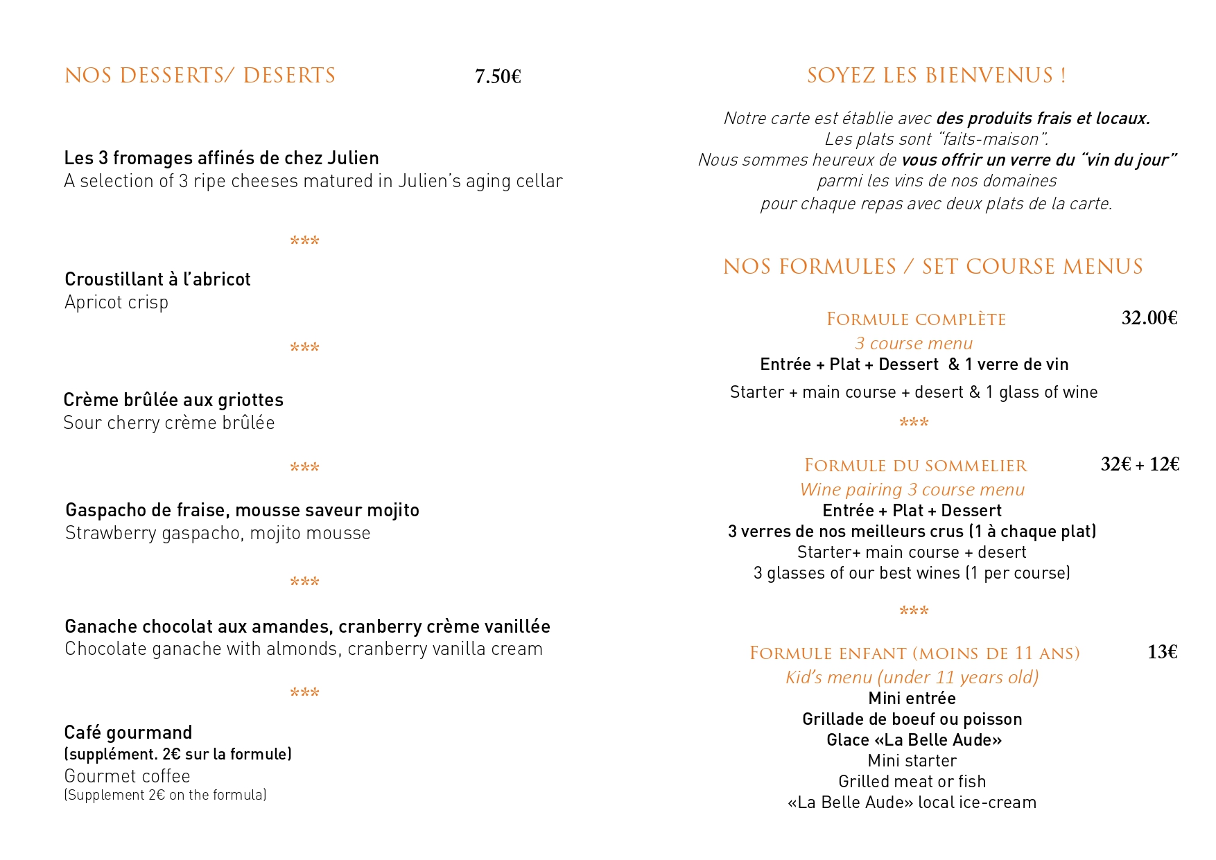 Discover the Summer Menu at La Table du Château! - Lorgeril: Maison and ...